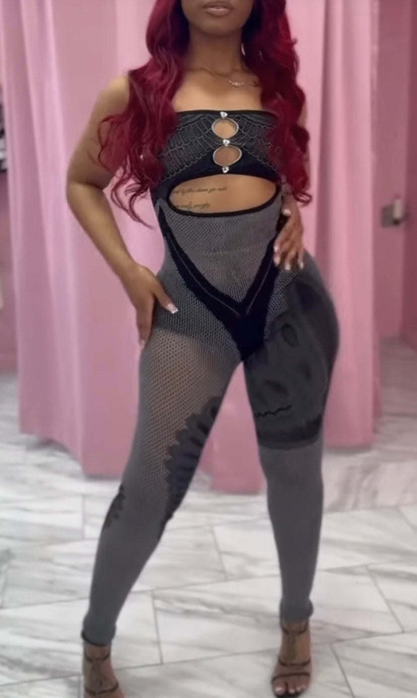 Between Us Seamless Jumpsuit - Black🌹